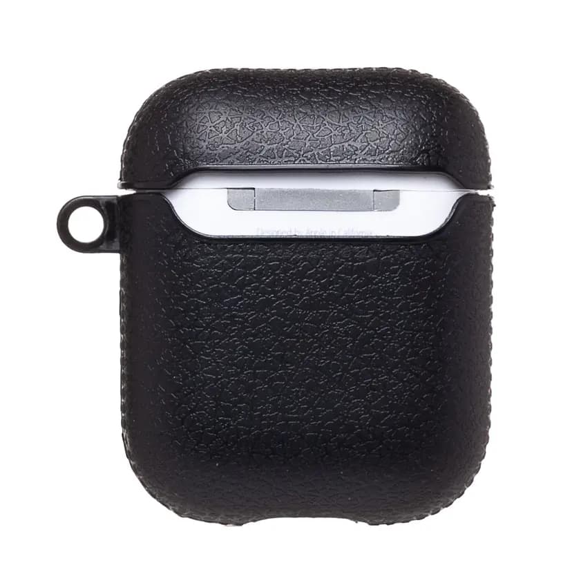 Чехол - PCP08 для Apple AirPods 1/2 (black)  — фото 3