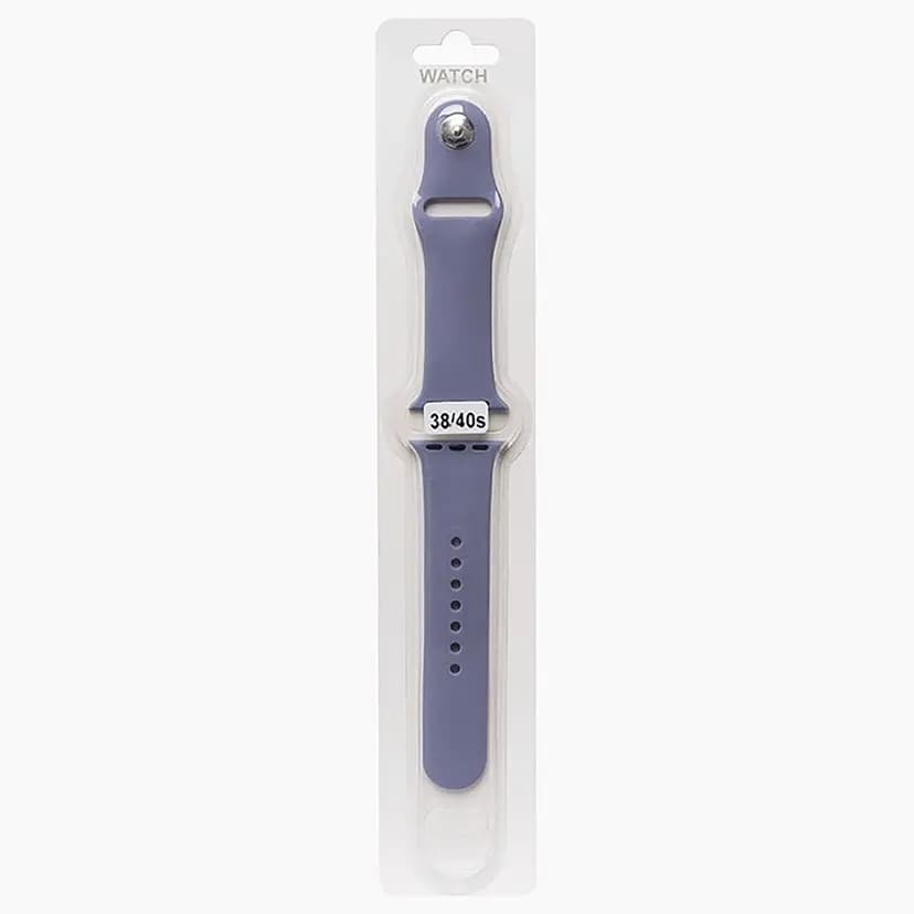 Ремешок на кнопке - Sport Band для Apple Watch 38/40/41 мм (S) (lavender) 