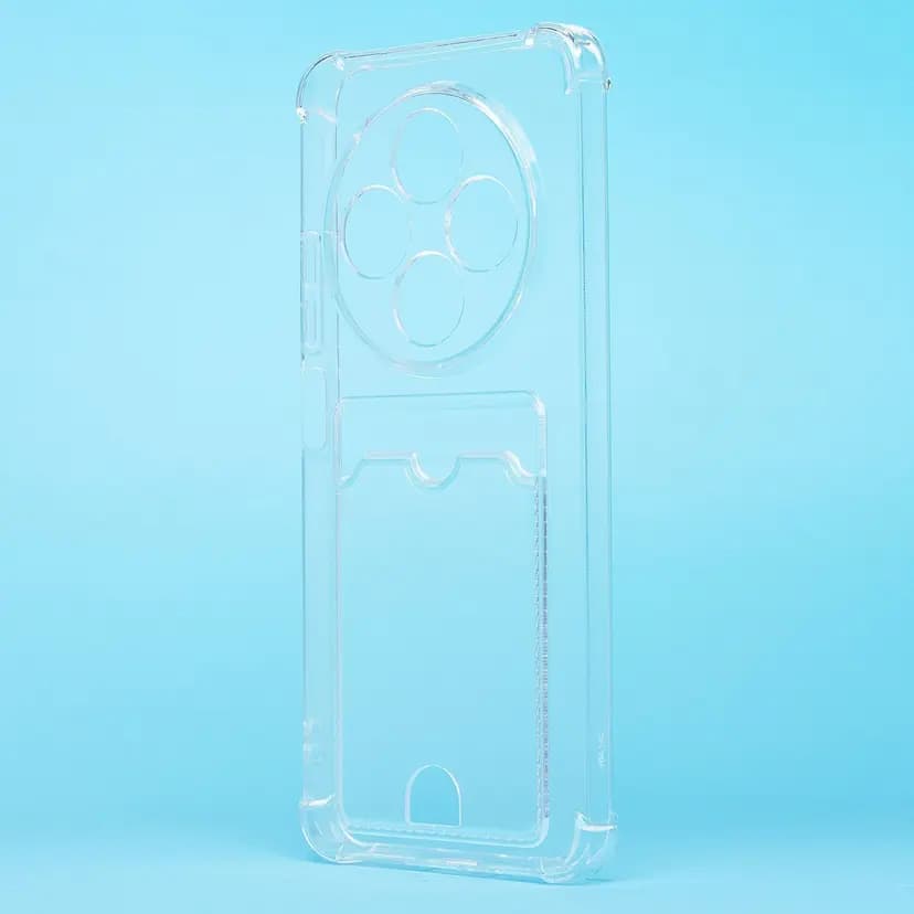 Чехол-накладка с картхолдером - SC276 для Redmi 14C 4G/Poco C75 4G (transparent) 