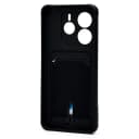 Чехол-накладка с картхолдером - SC304 для Redmi Note 14 5G (black)  — фото 2