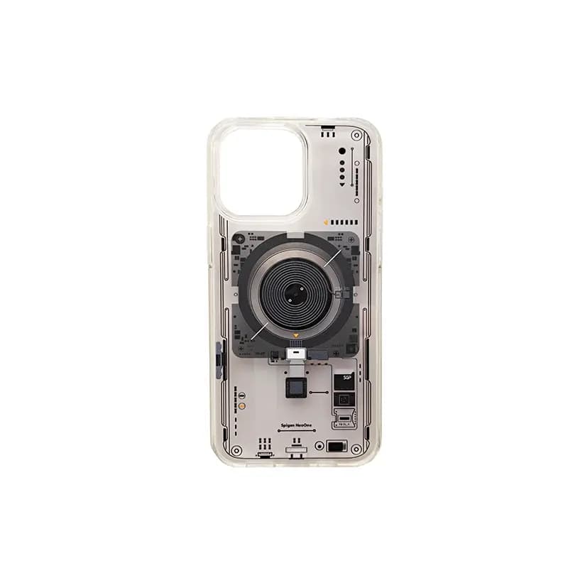 Чехол-накладка - SP Ultra Hybrid Neo One SafeMag для Apple iPhone 15 Pro Max (transparent) — фото 2