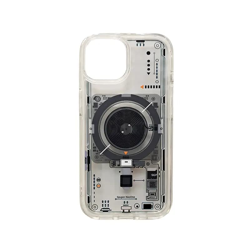 Чехол-накладка - SP Ultra Hybrid Neo One SafeMag для Apple iPhone 15 (transparent)  — фото 2