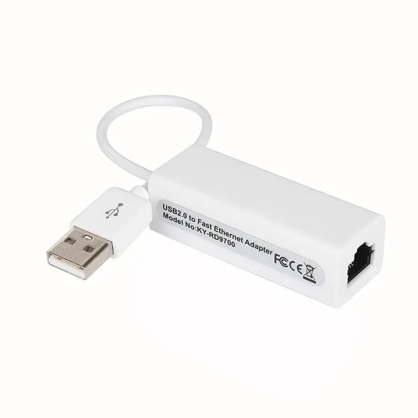 Адаптер USB - RJ45 - KY-RD9700 (11 см) (white) 