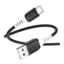 Кабель USB - Type-C - Hoco X82 (100 см) (black)  — фото 2
