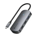 Хаб Type-C - Yottamaster YMPW-5P (Type-C/3xUSB/HDMI) (grey)  — фото 2