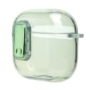 Чехол - SCP25 для кейса Apple AirPods 4 (transparent/green)  — фото 2