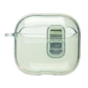 Чехол - SCP25 для кейса Apple AirPods 4 (transparent/green)  — фото 3