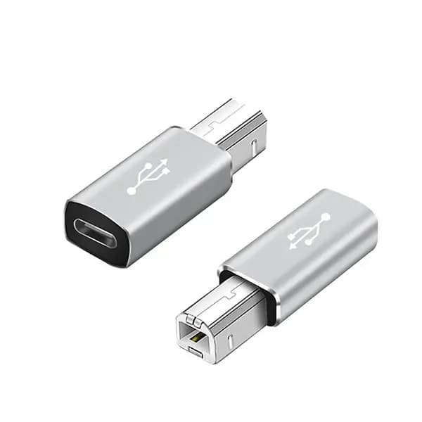 Адаптер Type-B - Type-C - BC01 (silver) 