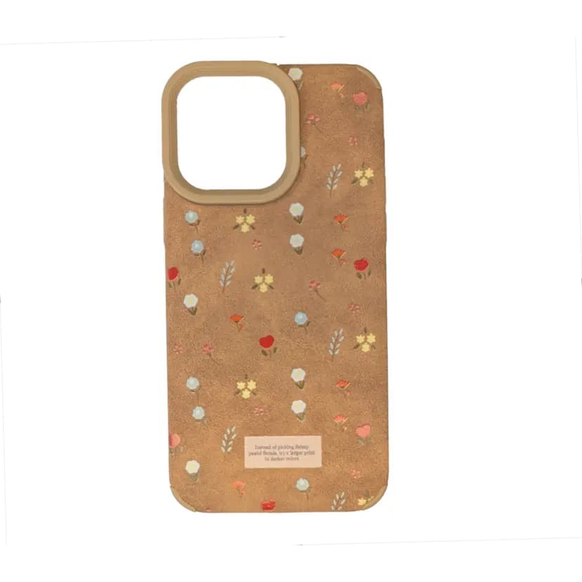 Чехол-накладка - ZC01 для Apple iPhone 12 Pro Max (flower brown) 