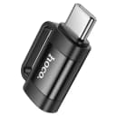 Адаптер Type-C - Apple lightning - Hoco UA31E (black)  — фото 2