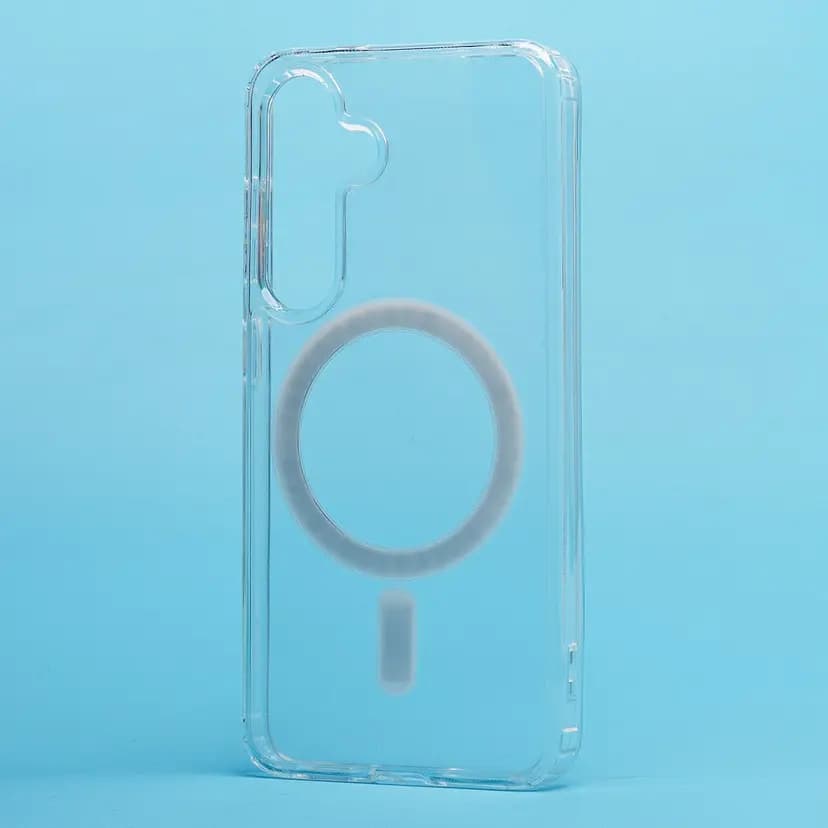 Чехол-накладка - SM006 SafeMag для Samsung Galaxy S25 (transparent) 