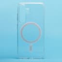 Чехол-накладка - SM006 SafeMag для Samsung Galaxy S25 (transparent)  — фото 2