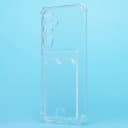 Чехол-накладка с картхолдером - SC276 для Samsung Galaxy S25+ (transparent)  — фото 1