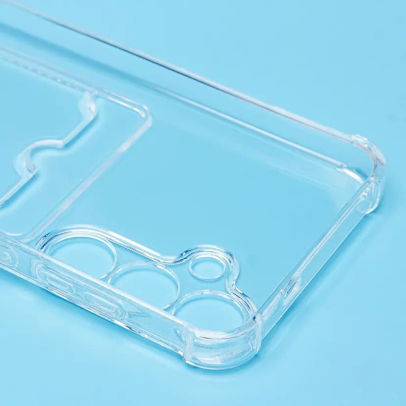 Чехол-накладка с картхолдером - SC276 для Samsung Galaxy S25+ (transparent)  — фото 2