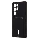 Чехол-накладка с картхолдером - SC304 для Samsung Galaxy S25 Ultra (black)  — фото 1