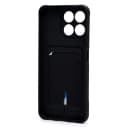 Чехол-накладка с картхолдером - SC304 для Honor X7c (black)  — фото 2