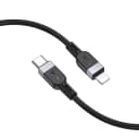 Кабель Type-C - Apple lightning - Hoco X109 (200 см) (black)  — фото 2
