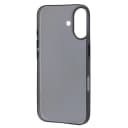 Чехол-накладка - PC091 для Apple iPhone 16 (matte transparent/black)  — фото 2