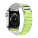 Ремешок на застёжке - Alpine Loop для Apple Watch 42/44/45/46/49 мм (white/light green)  — фото 2