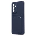 Чехол-накладка с картхолдером - SC337 для Samsung Galaxy A26 (dark blue)  — фото 1