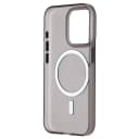 Чехол-накладка - SM038 SafeMag для Apple iPhone 15 Pro (black/matte transparent)  — фото 2