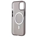 Чехол-накладка - SM038 SafeMag для Apple iPhone 15 (black/matte transparent)  — фото 2