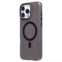 Чехол-накладка - SM038 SafeMag для Apple iPhone 16 Pro Max (black/matte transparent)  — фото 1