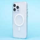 Чехол-накладка - SM038 SafeMag для Apple iPhone 16 Pro Max (white/matte transparent)  — фото 1