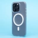 Чехол-накладка - SM038 SafeMag для Apple iPhone 16 Pro (white/matte transparent)  — фото 1
