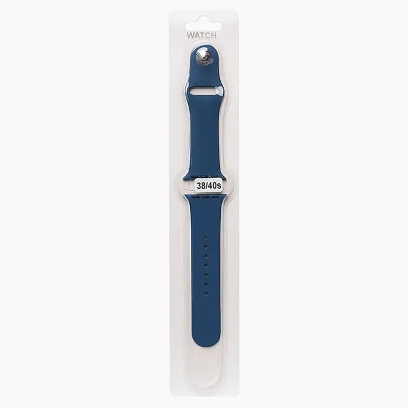 Ремешок на кнопке - Sport Band для Apple Watch 38/40/41 мм (S) (alaskan blue) 