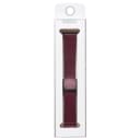 Ремешок на застёжке - ApW38 EcoSkin для Apple Watch 42/44/45/49 мм (wine red)  — фото 1