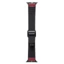 Ремешок на застёжке - ApW38 EcoSkin для Apple Watch 42/44/45/49 мм (wine red)  — фото 3
