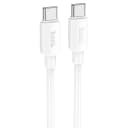 Кабель Type-C - Type-C - Hoco X96 100W (100 см) (white)  — фото 2