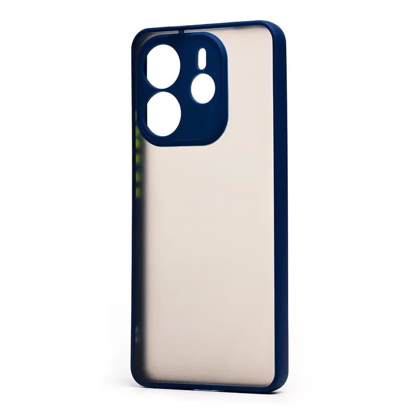 Чехол-накладка - PC041 для Redmi Note 14 4G (dark blue) 