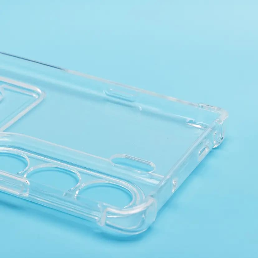 Чехол-накладка с картхолдером - SC276 для Tecno Camon 40 Pro 4G (transparent)  — фото 2