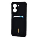 Чехол-накладка с картхолдером - SC304 для Redmi A5 (black)  — фото 1