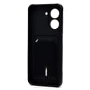 Чехол-накладка с картхолдером - SC304 для Redmi A5 (black)  — фото 2