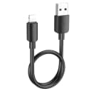 Кабель USB - Apple lightning - Hoco X96 (25 см) (black)  — фото 2