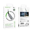 Bluetooth-адаптер 3.5 jack - Borofone BC51 Clear Way (Type-C) (grey)  — фото 1