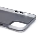 Чехол-накладка - PC091 для Apple iPhone 15 Pro Max (matte transparent/black)  — фото 2
