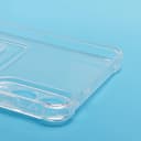 Чехол-накладка с картхолдером - SC276 для Samsung Galaxy S25 Edge (transparent)  — фото 2