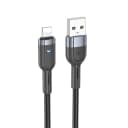 Кабель USB - Apple lightning - Hoco U117 Grand (120 см) (black)  — фото 2