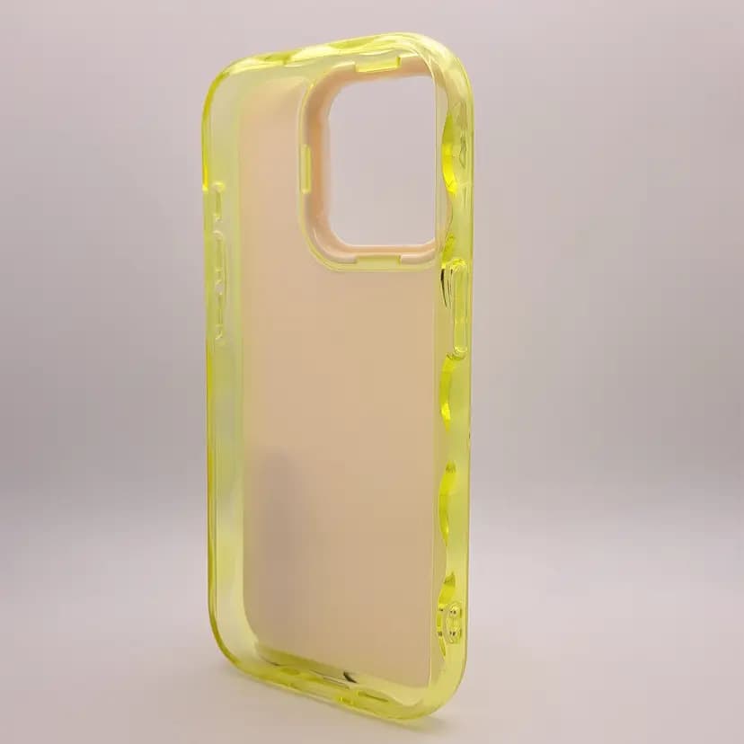 Чехол-накладка - Jelly Case для Apple iPhone 15 Pro (yellow) — фото 2