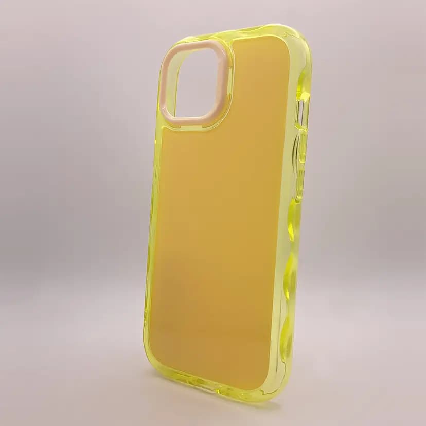 Чехол-накладка - Jelly Case для Apple iPhone 15 (yellow) 