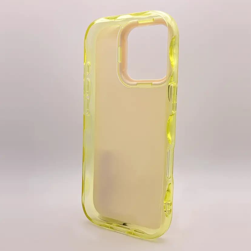 Чехол-накладка - Jelly Case для Apple iPhone 16 Pro (yellow)  — фото 2