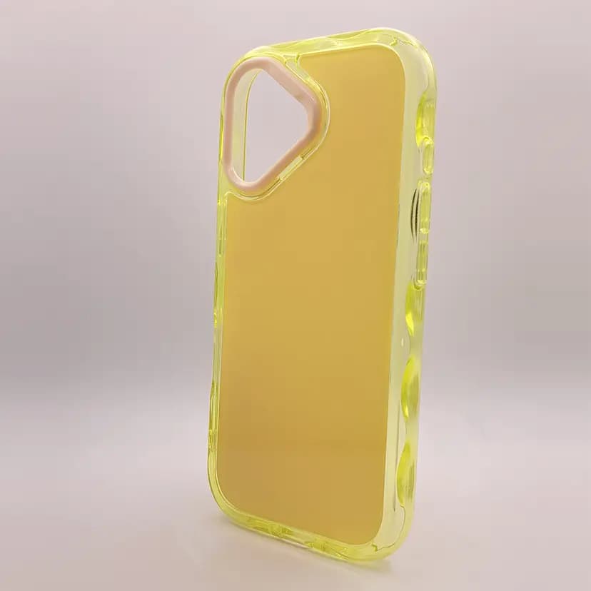 Чехол-накладка - Jelly Case для Apple iPhone 16 (yellow)