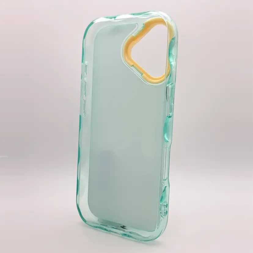 Чехол-накладка - Jelly Case для Apple iPhone 16 (green) — фото 2