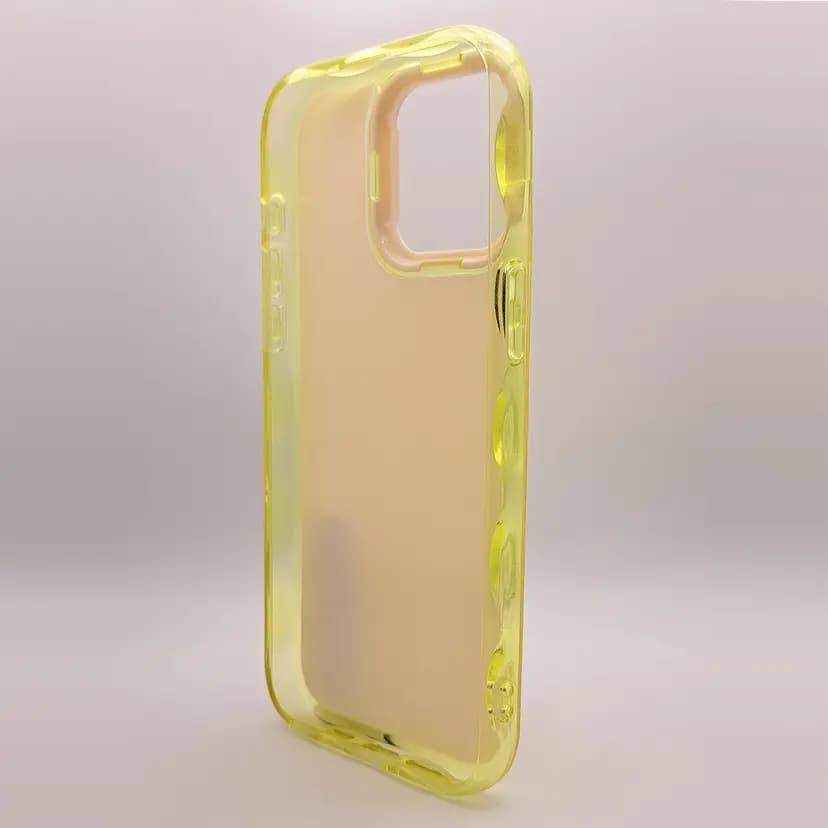Чехол-накладка - Jelly Case для Apple iPhone 12 Pro Max (yellow)  — фото 2