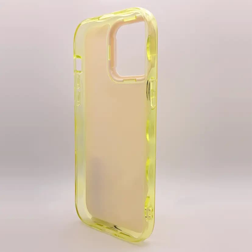 Чехол-накладка - Jelly Case для Apple iPhone 14 Pro Max (yellow)  — фото 2