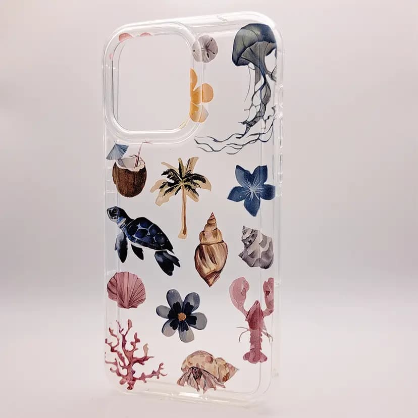 Чехол-накладка - Sea World 061 для Apple iPhone 15 Pro Max (print) 